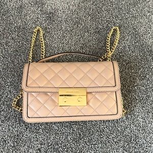 micheal kors mauve/pink crossbody purse